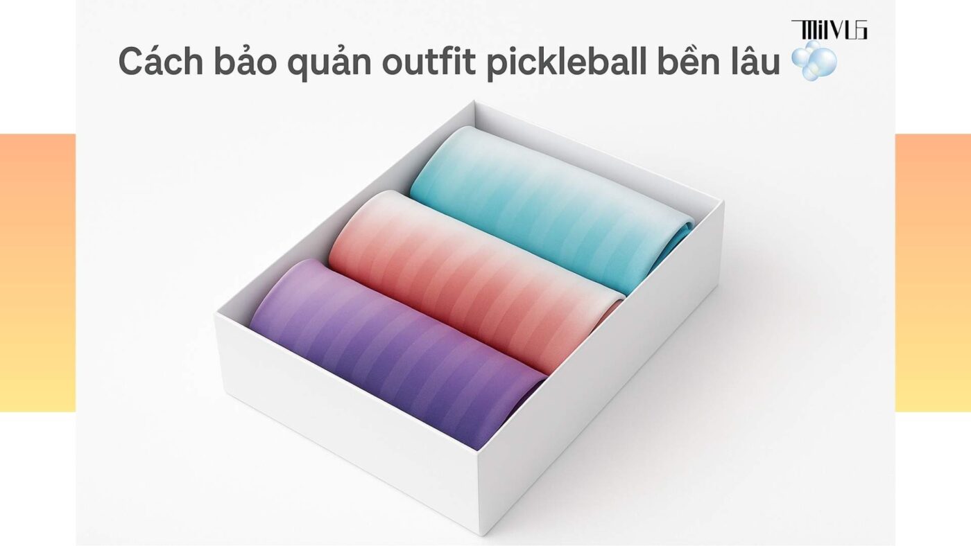 Outfit pickleball cho bạn trẻ yêu thích phong cách tối giản