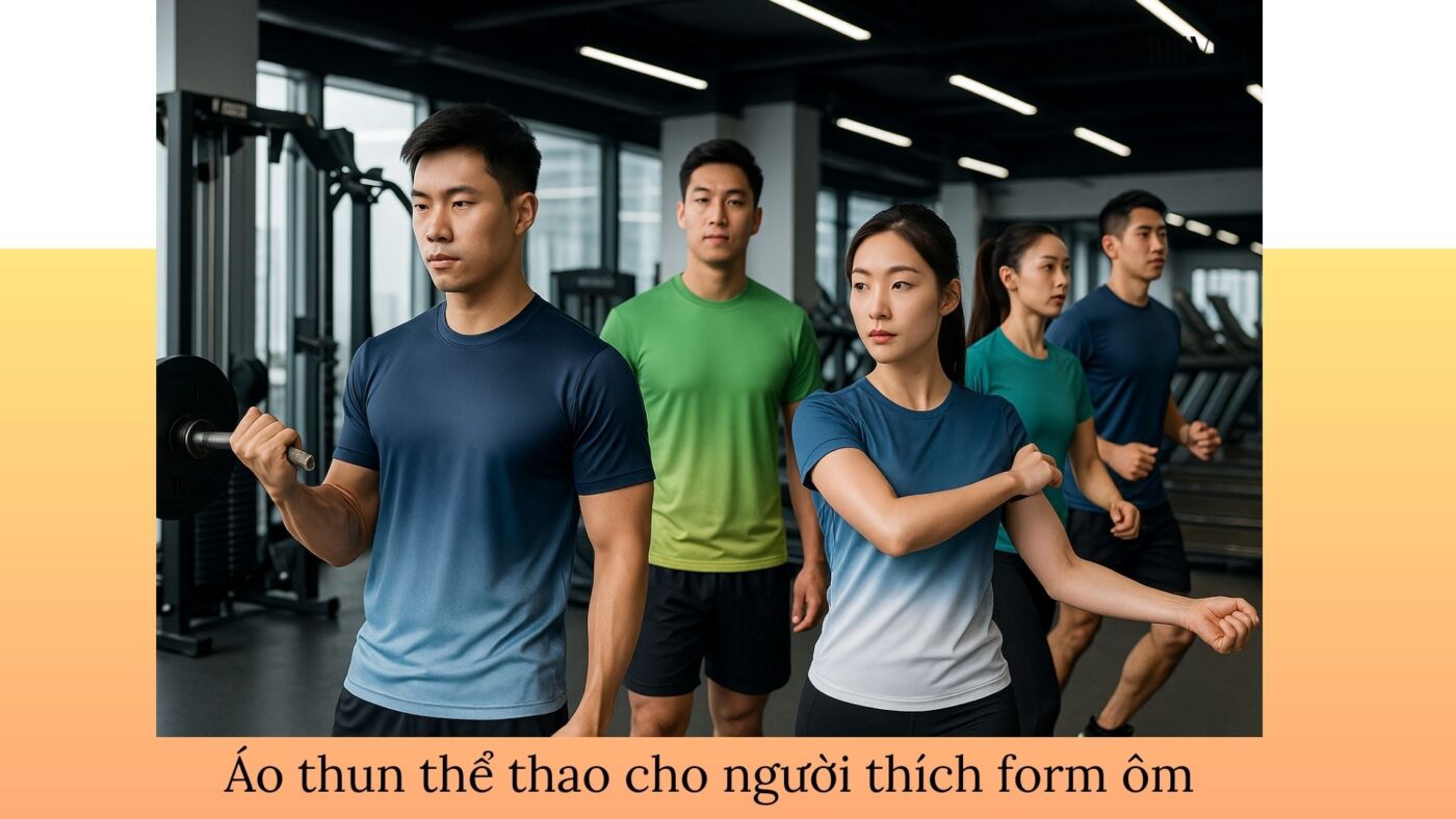 Áo thun thể thao cho người thích form ôm