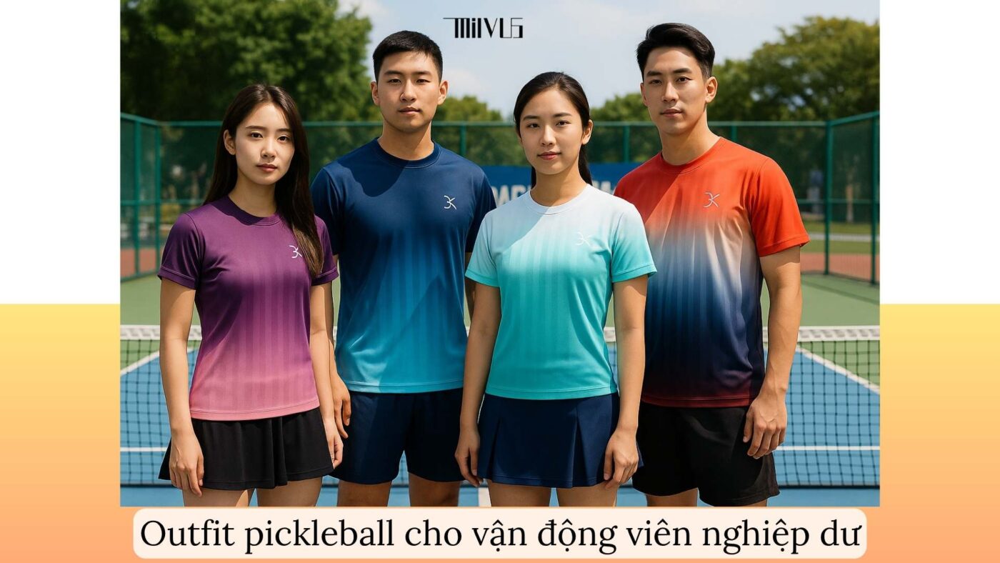Outfit pickleball cho vận động viên nghiệp dư