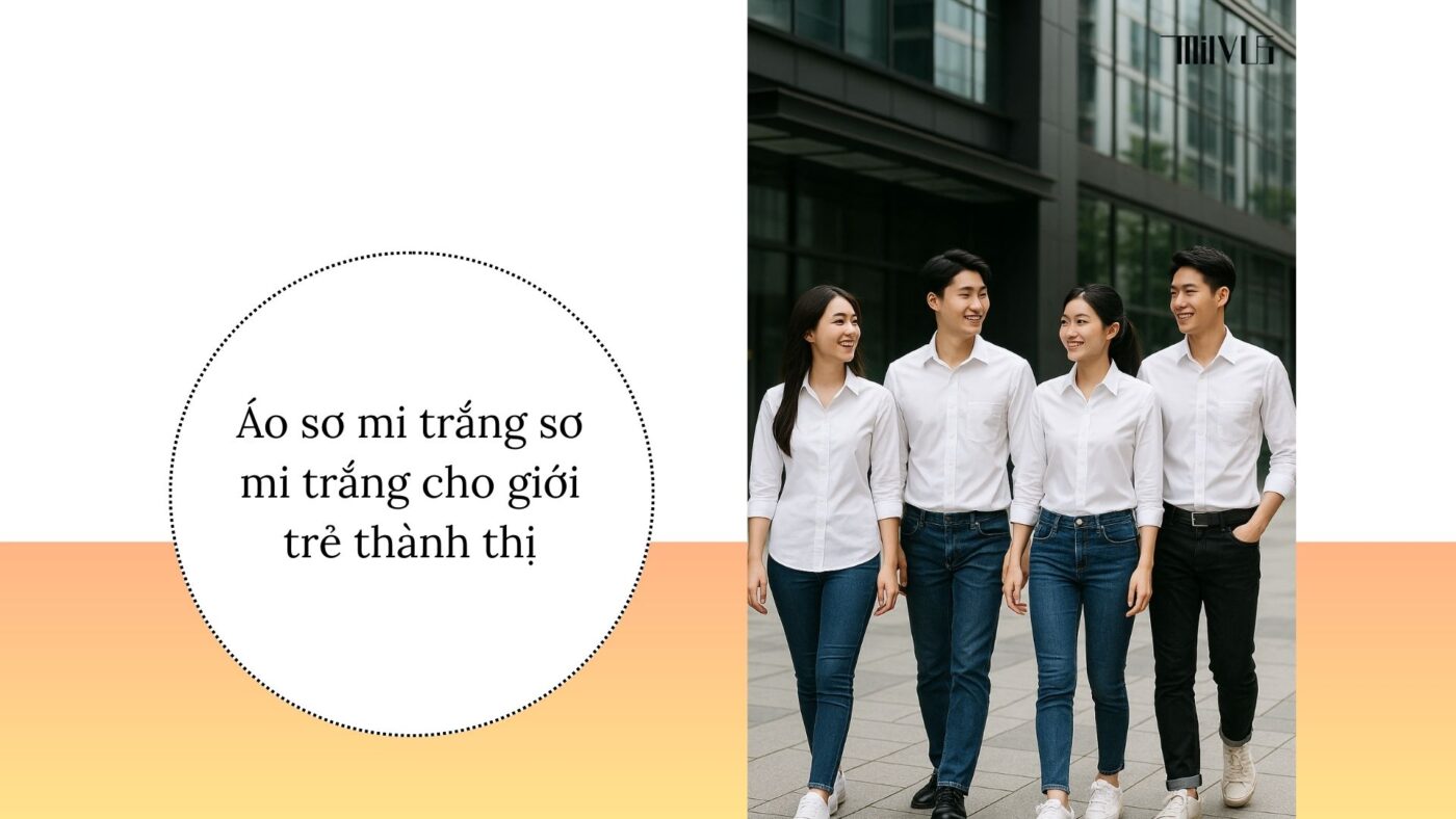 Áo sơ mi trắng cho người thích Owen vải kháng khuẩn – trẻ trung, hiện đại cho giới trẻ thành thị
