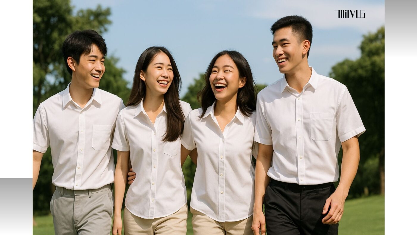 Áo sơ mi trắng cho người thích vải bamboo