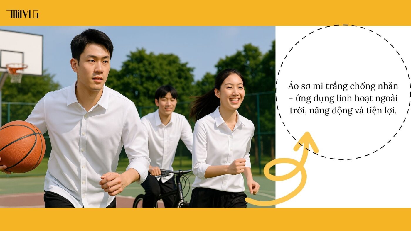 Ứng dụng trong trang phục thể thao ngoài trời