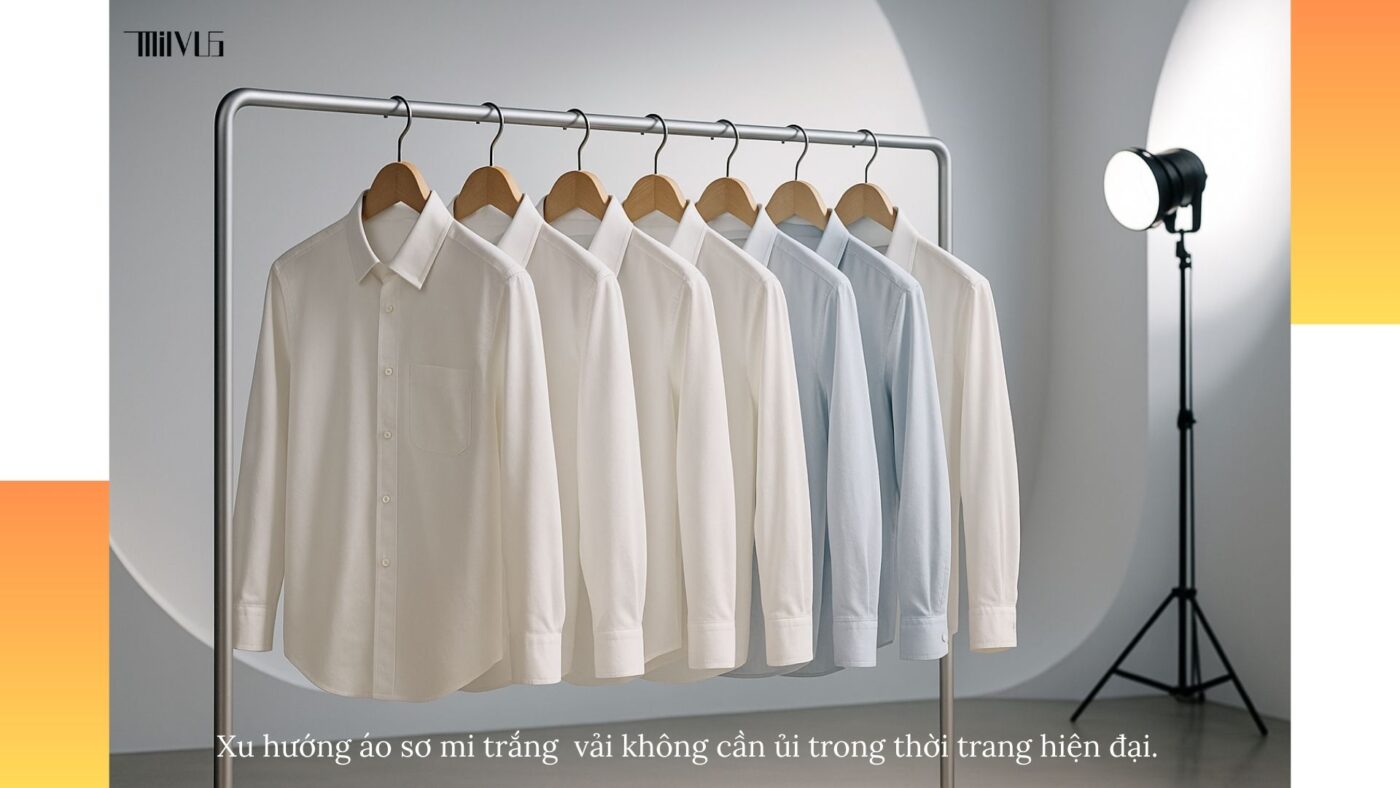 Xu hướng áo sơ mi trắng trong thời trang hiện đại