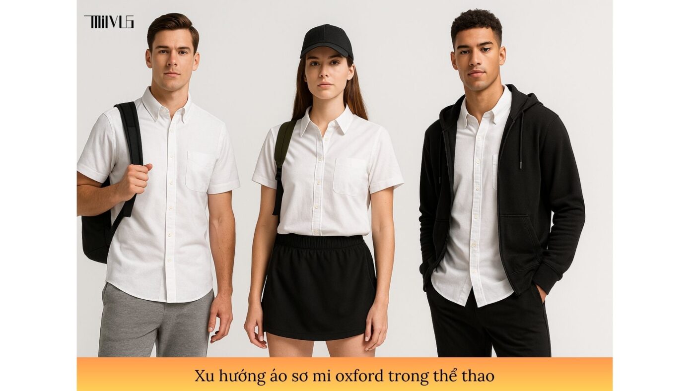 Áo sơ mi trắng cho người thích vải oxford