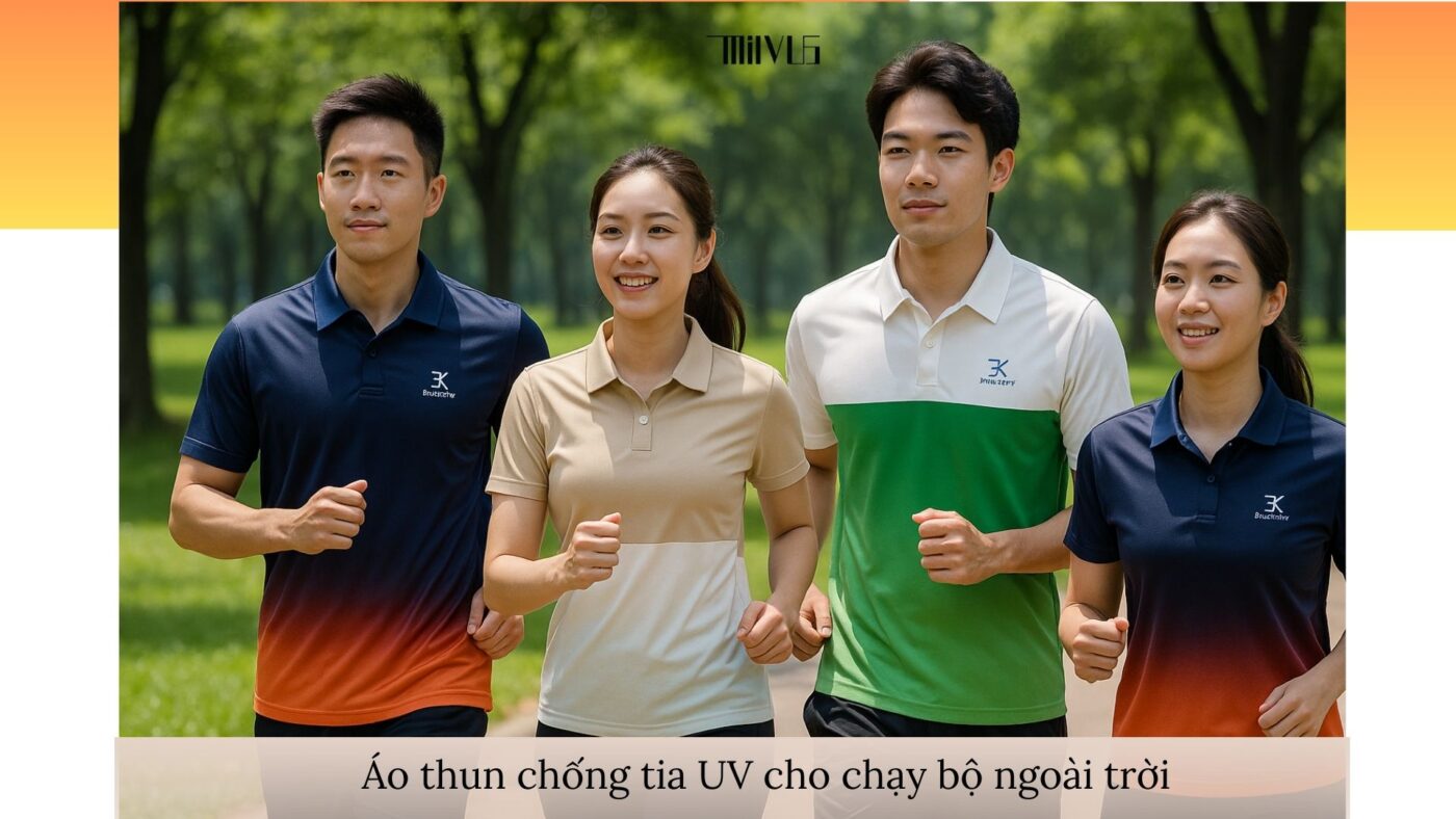 Áo thun thể thao cho người cần chống tia UV
