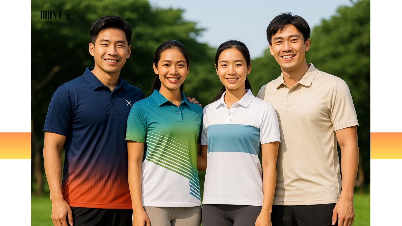 Áo thun thể thao cho người cần chống tia UV
