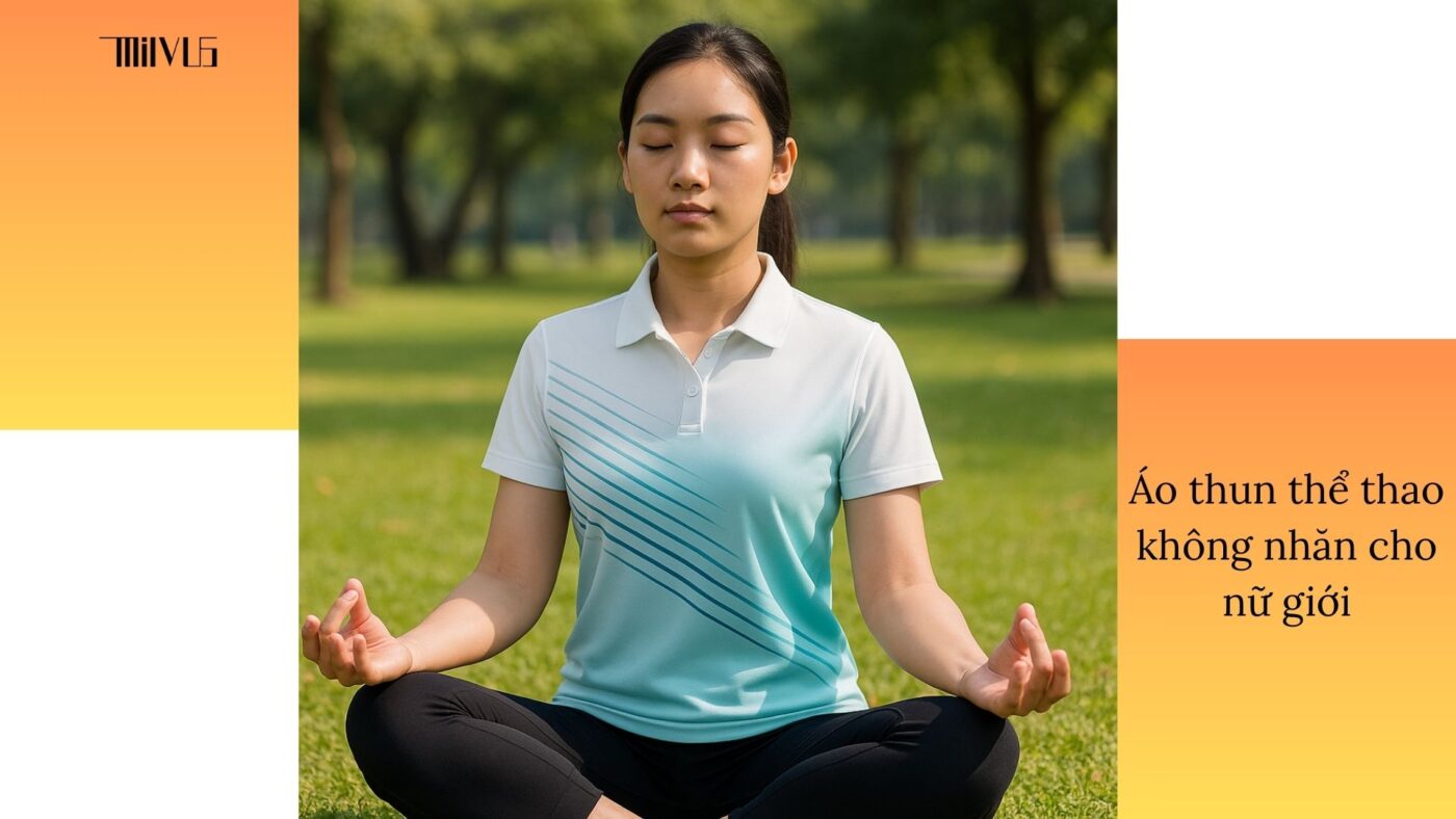 Áo thun thể thao cho người cần vải không nhăn