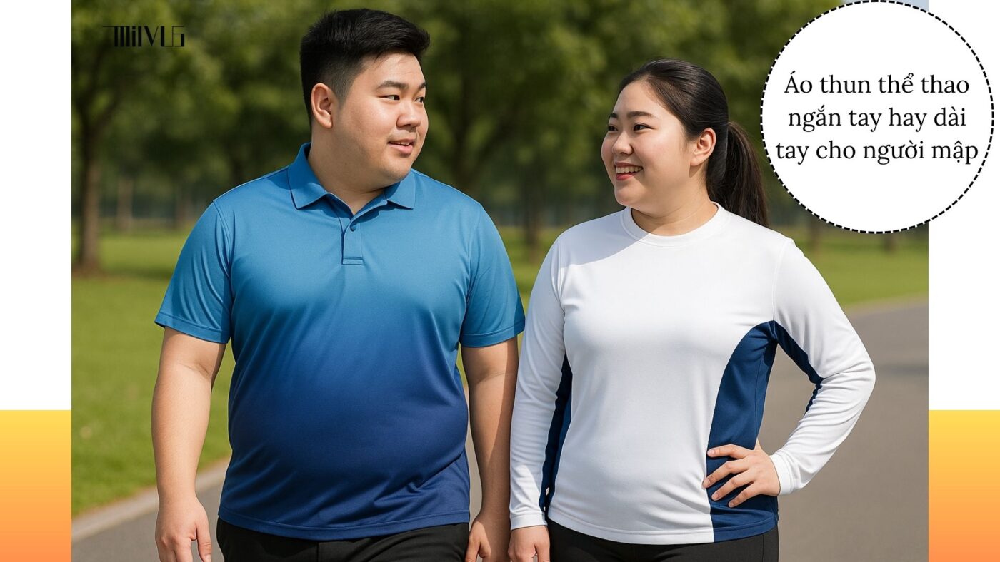 Áo thun thể thao cho người mập