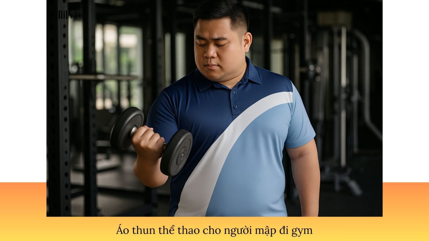 Áo thun thể thao cho người mập