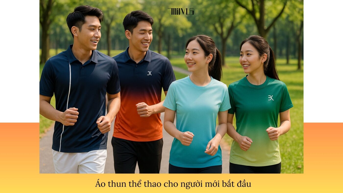 Áo thun thể thao cho người mới bắt đầu