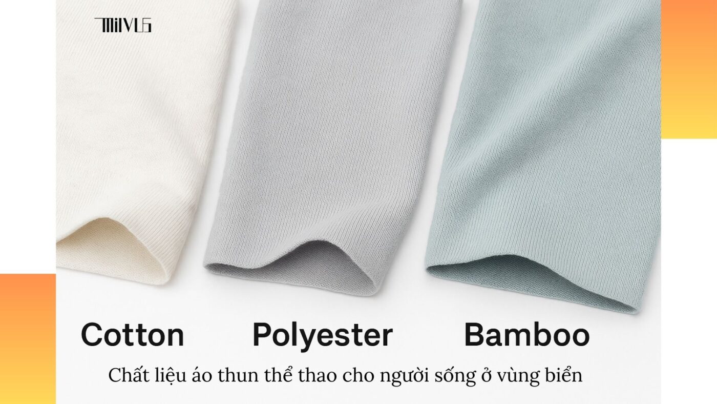 Áo thun thể thao cho người sống ở vùng biển