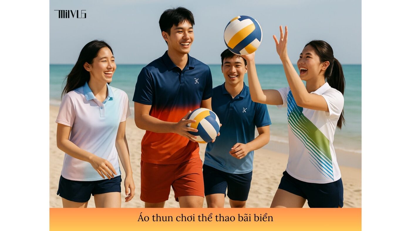 Áo thun thể thao cho người sống ở vùng biển