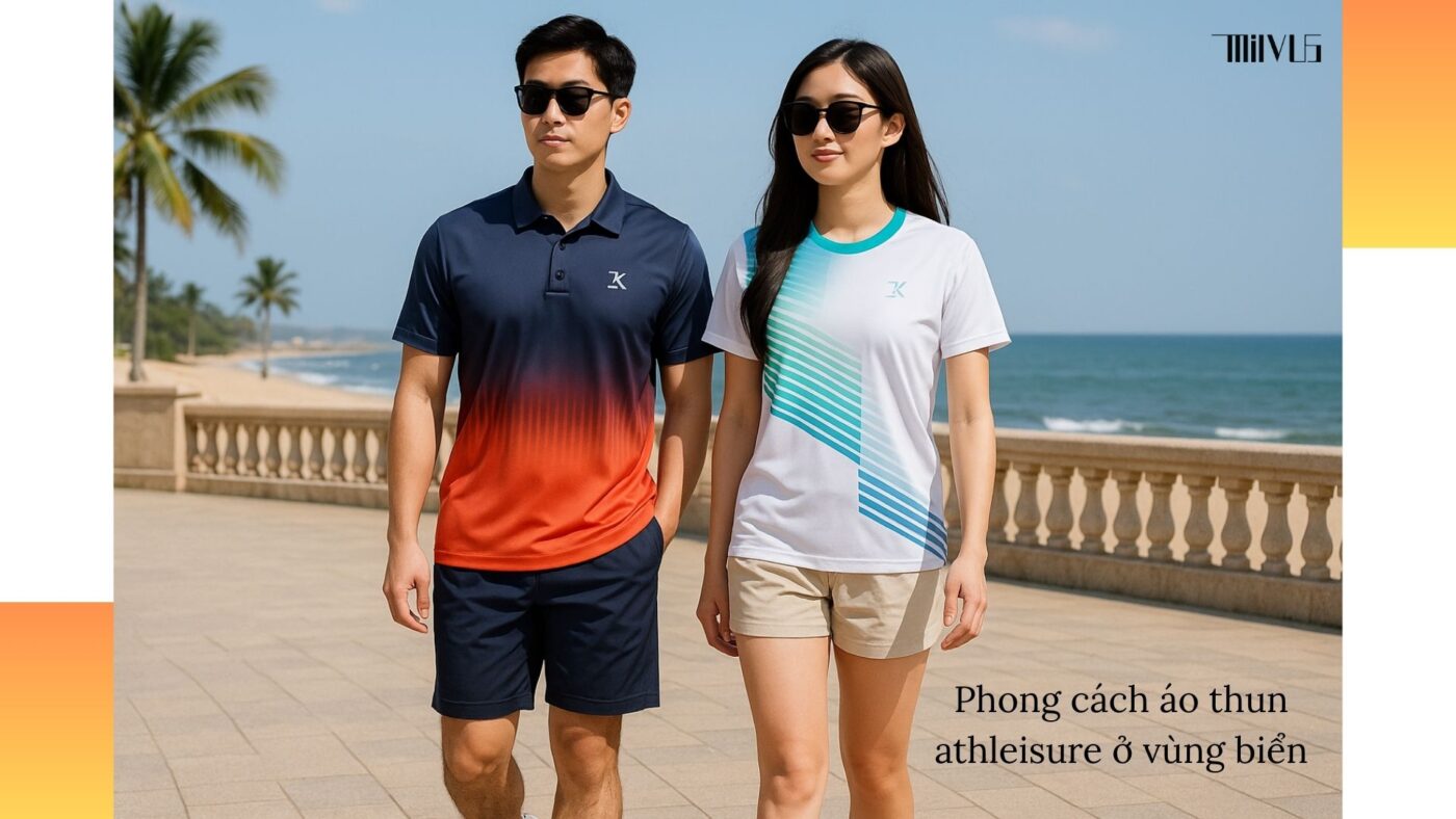 Áo thun thể thao cho người sống ở vùng biển