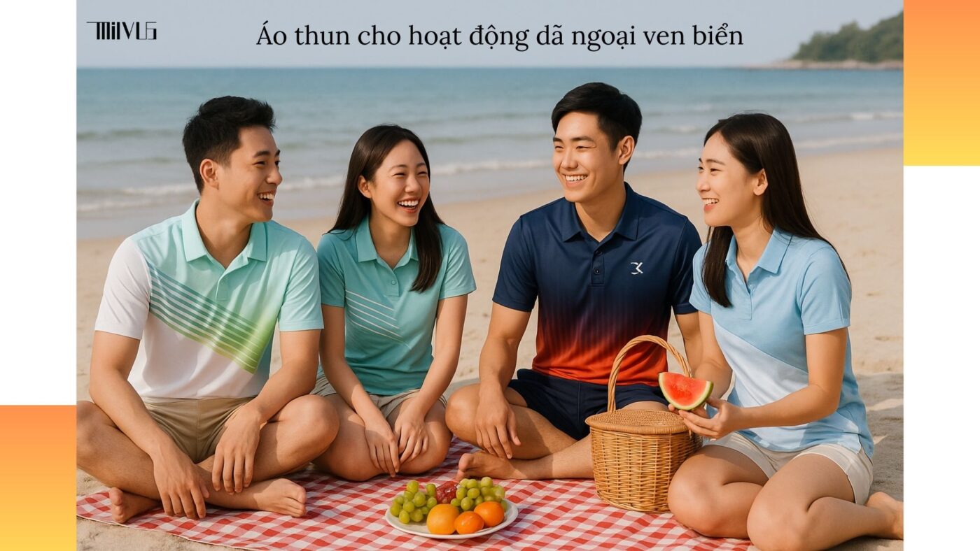 Áo thun thể thao cho người sống ở vùng biển