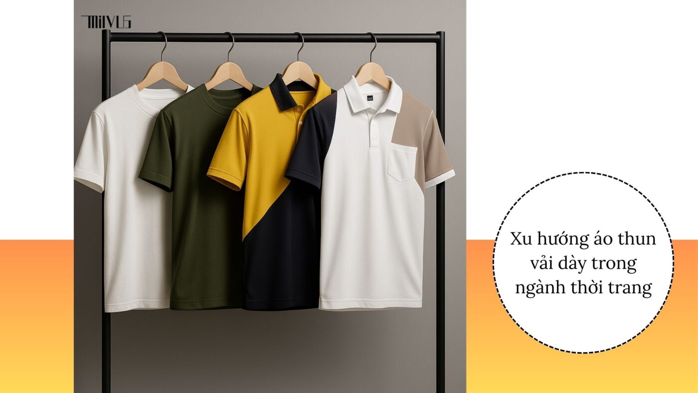 Áo thun thể thao cho người thích vải dày dặn