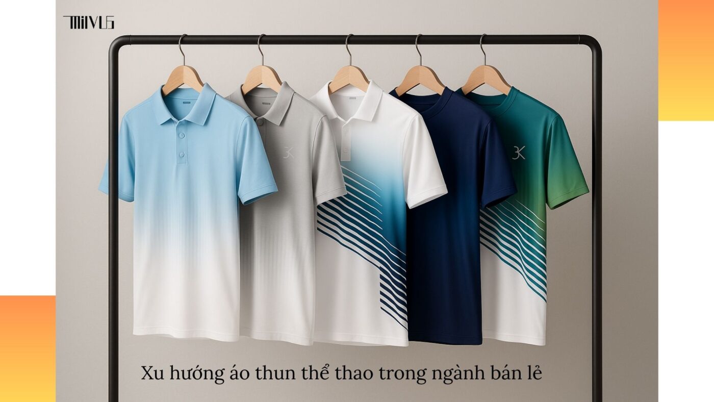 Áo thun thể thao cho nhân viên bán hàng