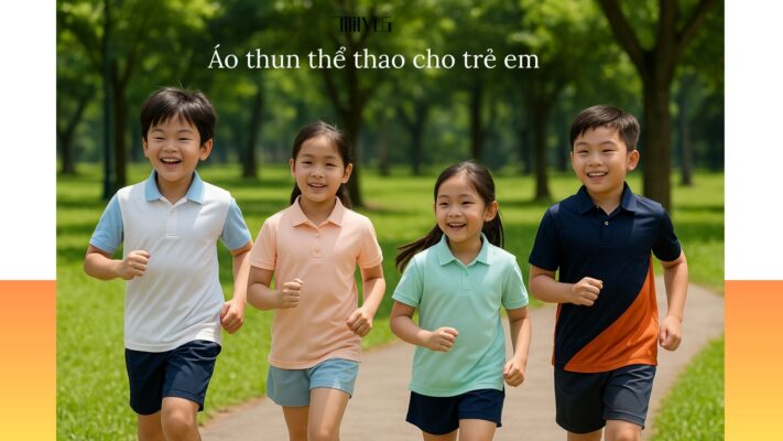 Áo thun thể thao cho trẻ em – năng động, thoải mái, phù hợp nhiều hoạt động