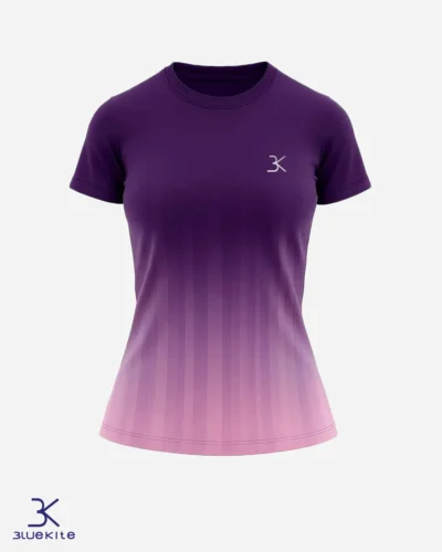 Áo T-Shirt Thể Thao Nữ BlueKite Không Nhăn, co giãn 4 chiều, chất liệu Coolmax BRT110W