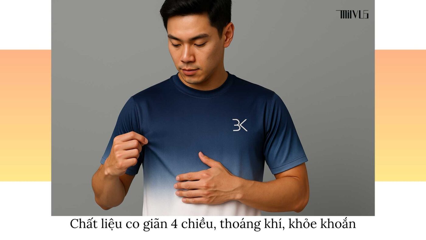 Quần áo pickleball cho bạn nam yêu phong cách khỏe khoắn