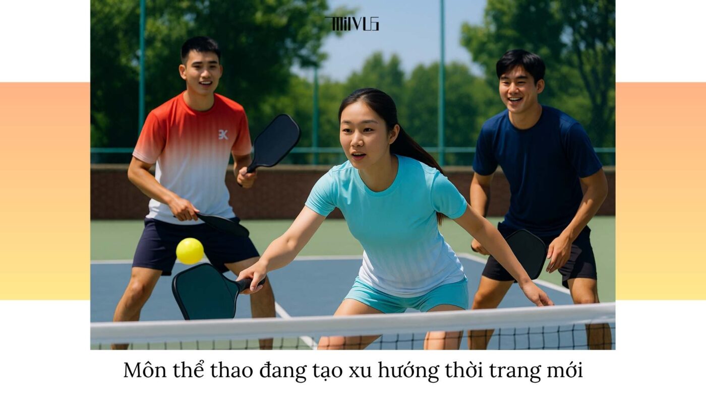 Quần áo pickleball cho người yêu thể thao kết hợp thời trang