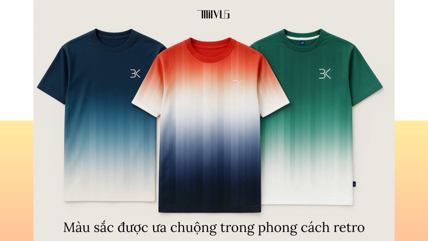 Quần áo pickleball cho thanh niên yêu phong cách retro