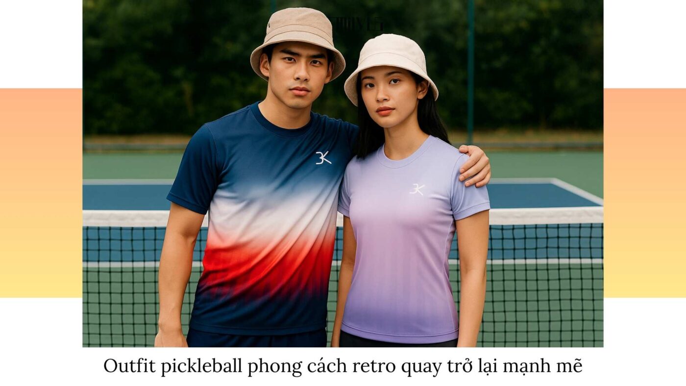 Outfit pickleball cho người chơi lâu năm muốn đổi style
