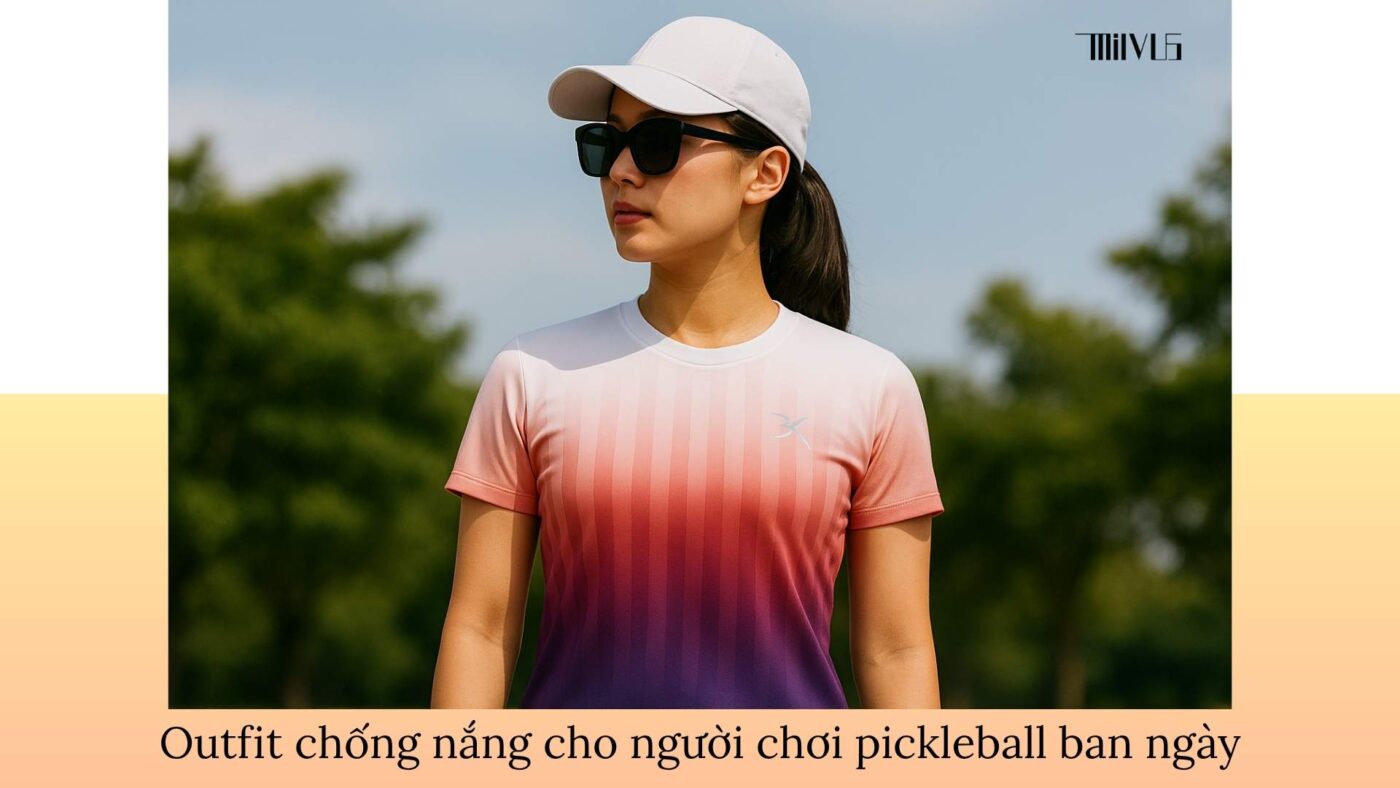 Outfit pickleball cho người thích tập luyện ngoài trời