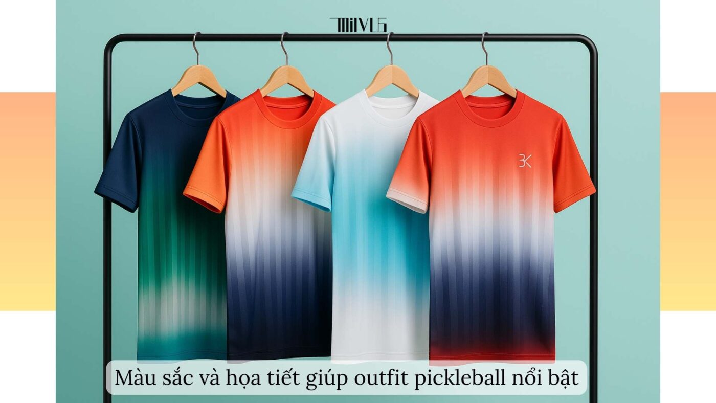 Outfit pickleball cho thanh niên thích vận động ngoài trời
