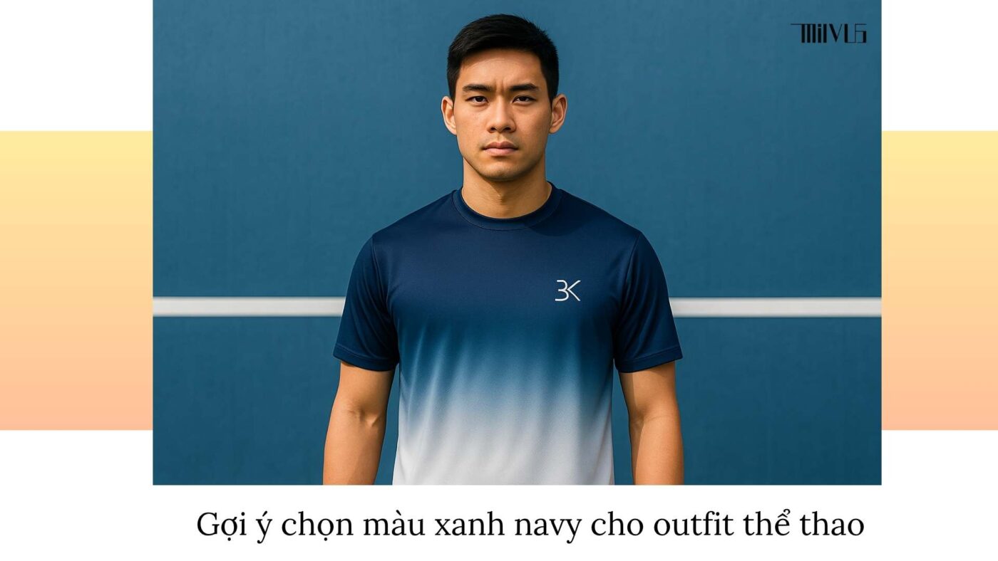 Quần áo pickleball cho bạn nam thích tone lạnh