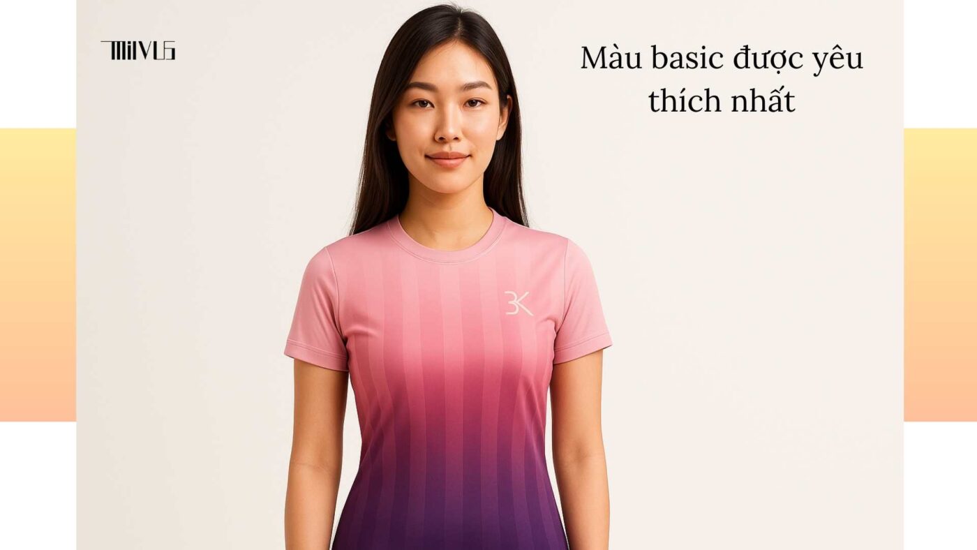 Quần áo pickleball cho thanh niên thích màu basic