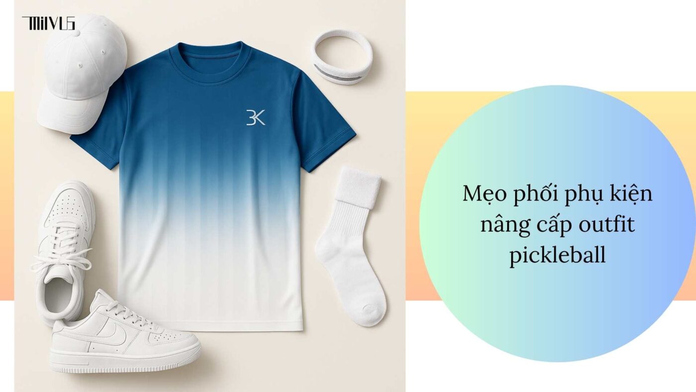 Outfit pickleball cho giới trẻ đam mê mix & match