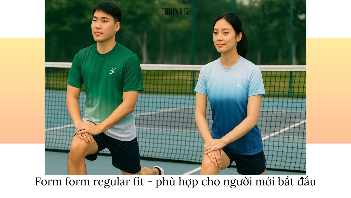Quần áo pickleball cho người mới tập muốn thoải mái