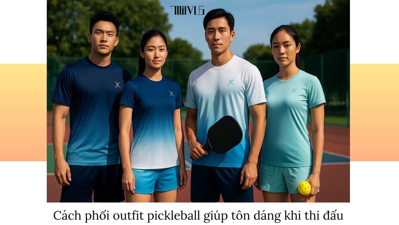 Outfit pickleball cho người chơi lâu năm muốn đổi style
