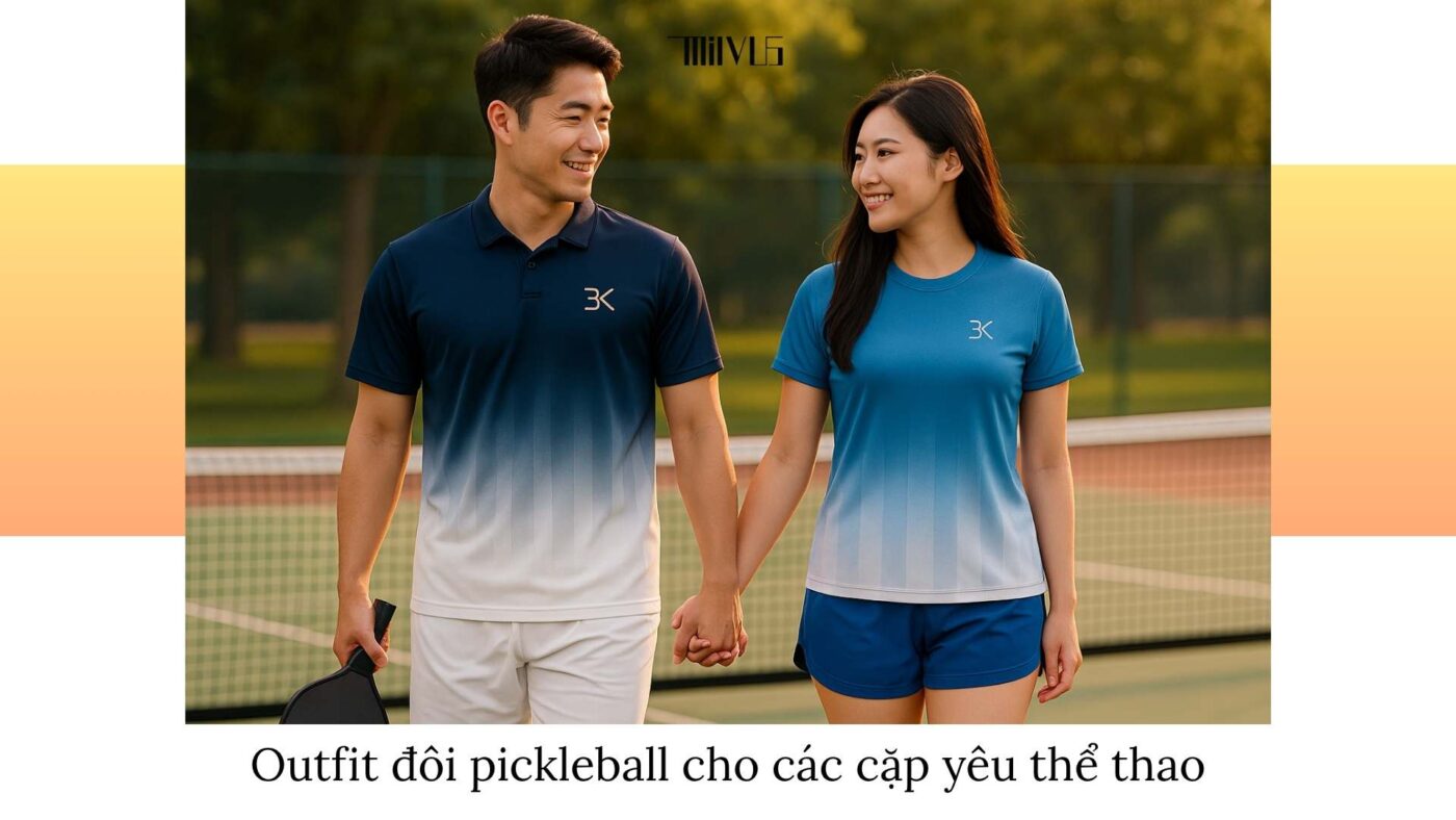 Quần áo pickleball cho người yêu thể thao kết hợp thời trang