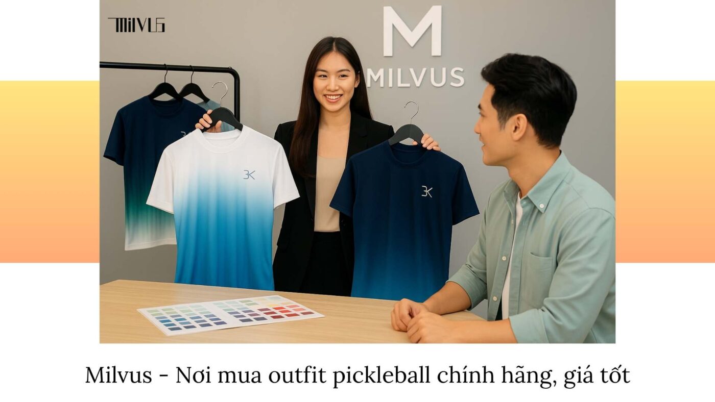 Outfit pickleball cho bạn trẻ ưa thử thách