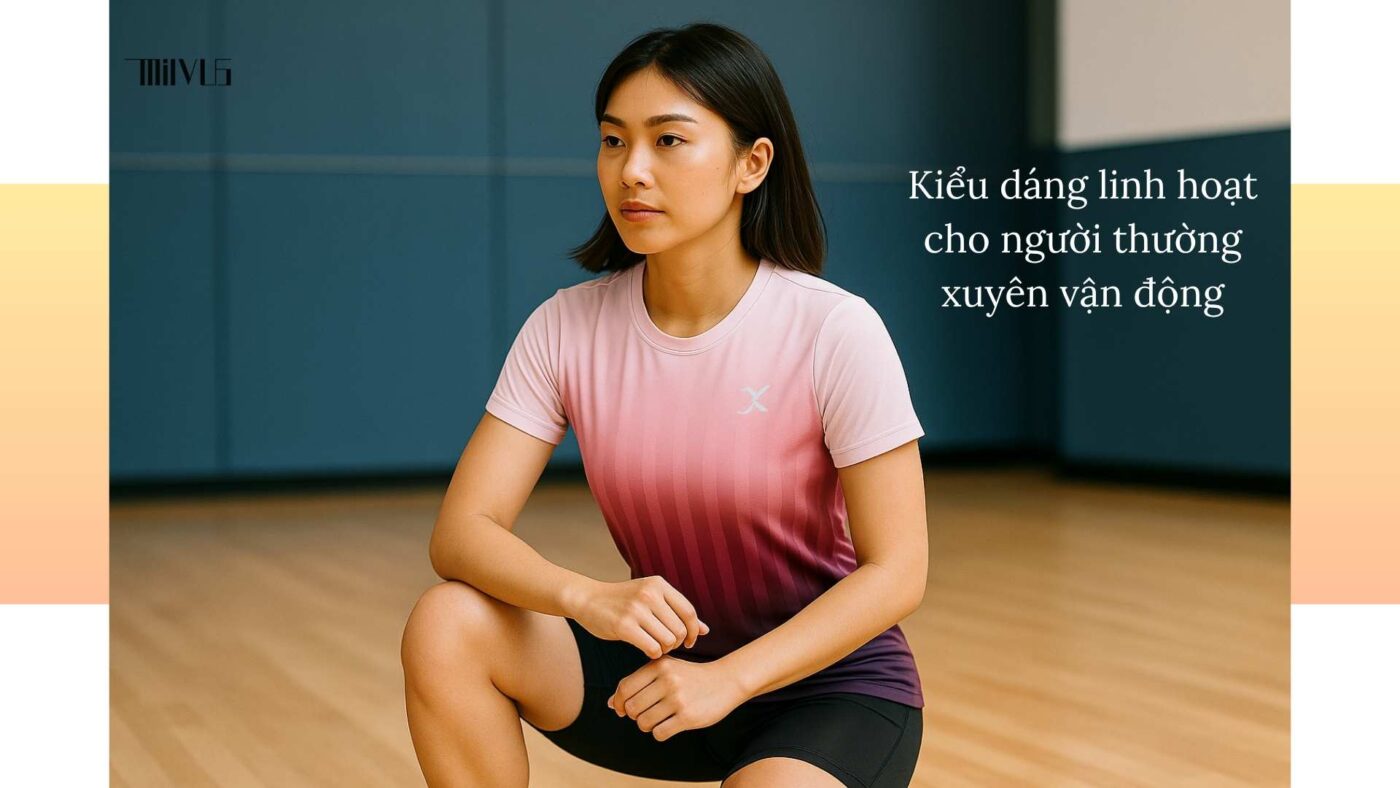 Quần áo pickleball cho người tập luyện trong nhà
