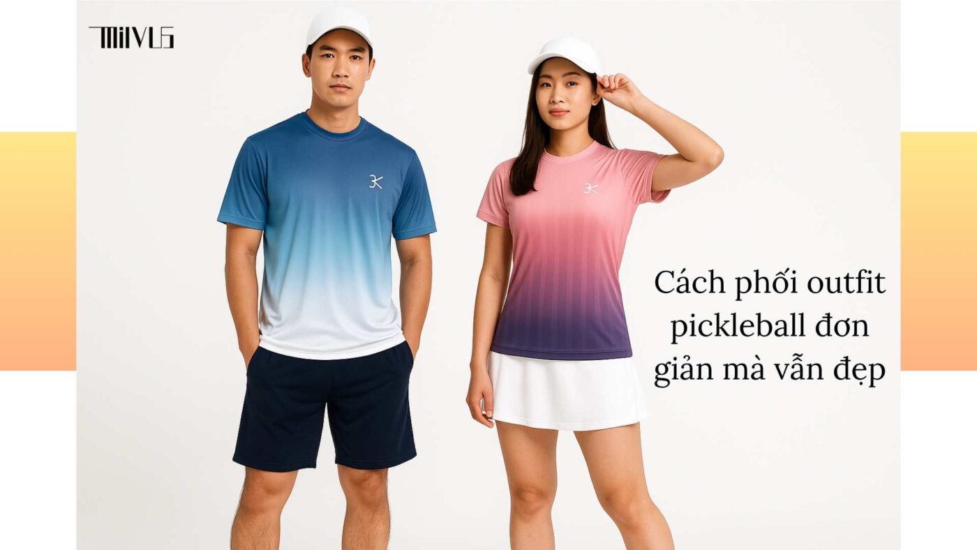 Quần áo pickleball cho người mới tập muốn thoải mái