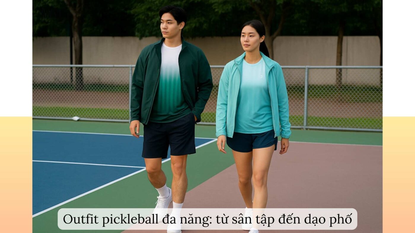 Outfit pickleball cho người chơi lâu năm muốn đổi style