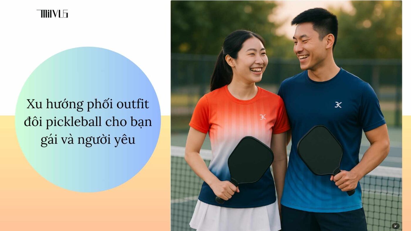 Outfit pickleball cho bạn gái thích outfit nữ tính