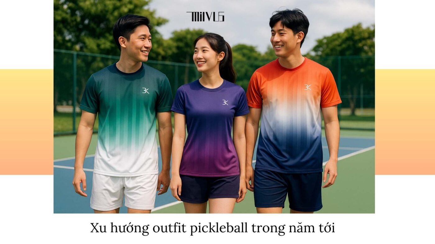 Outfit pickleball cho bạn trẻ ưa thử thách