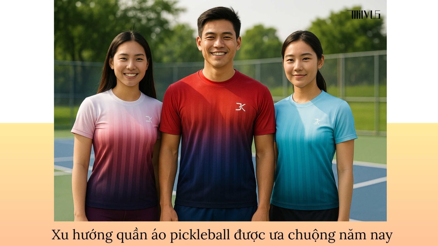 Quần áo pickleball cho mẹ trẻ muốn duy trì vóc dáng