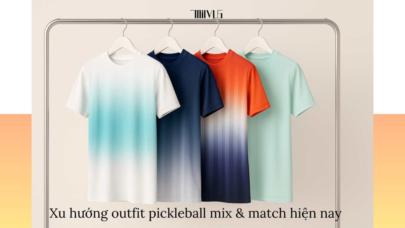 Outfit pickleball cho giới trẻ đam mê mix & match