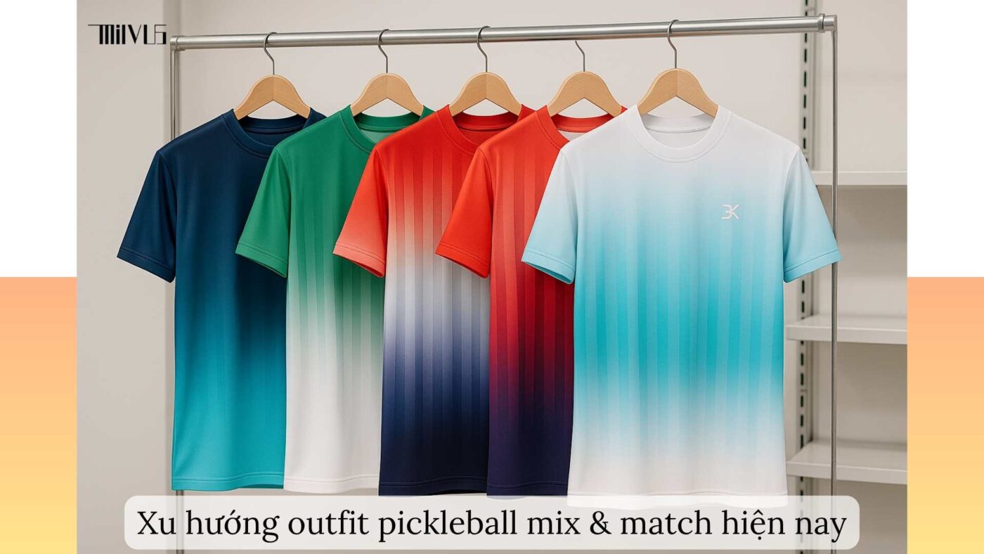 Quần áo pickleball cho người mới tập muốn thoải mái