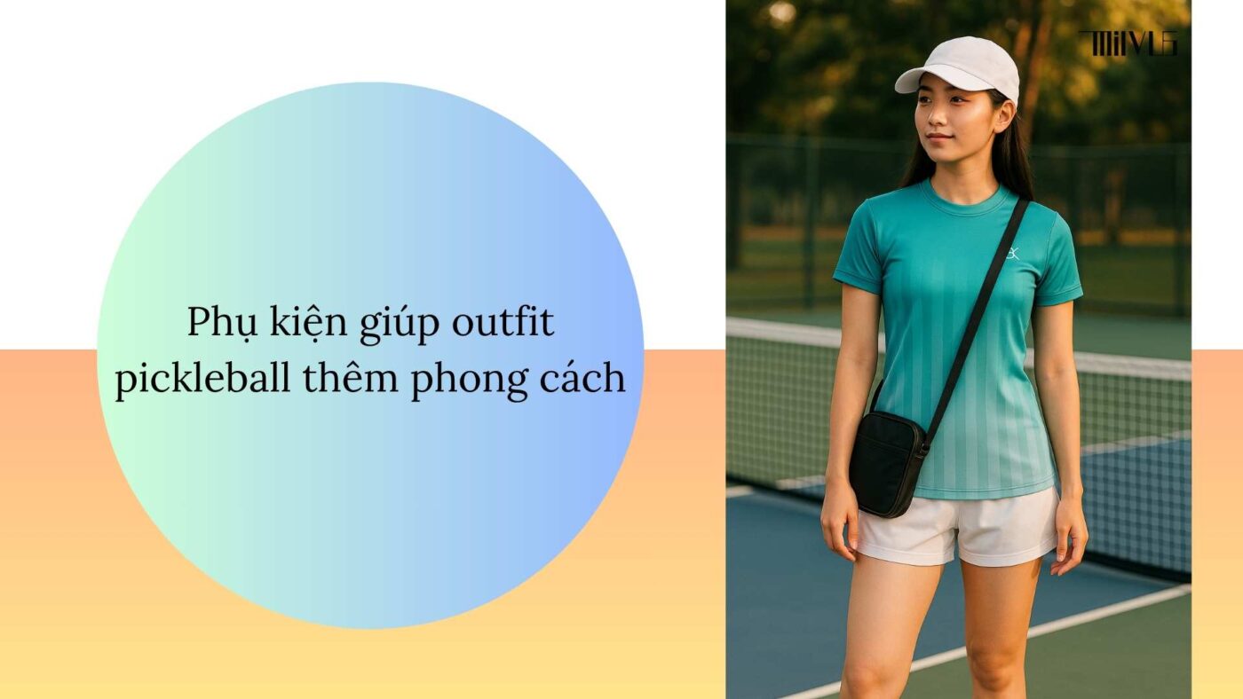 Outfit pickleball cho bạn nữ yêu phong cách cá tính