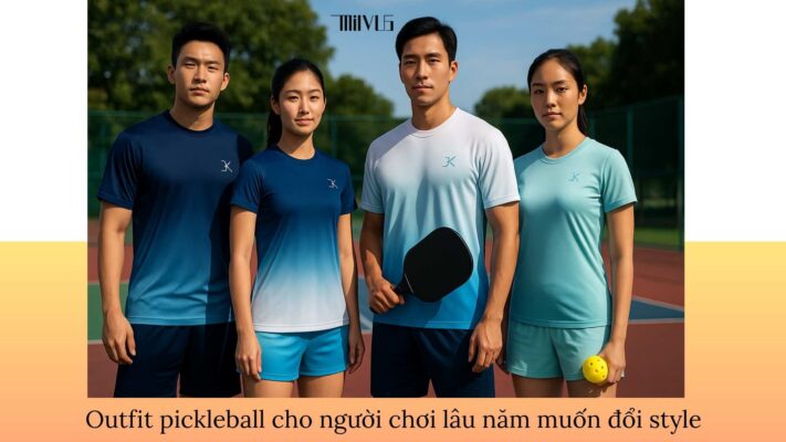 Outfit pickleball cho người chơi lâu năm muốn đổi style