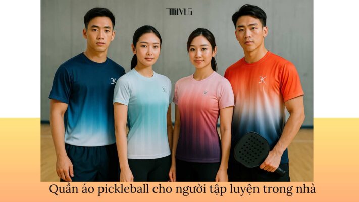 Quần áo pickleball cho người tập luyện trong nhà