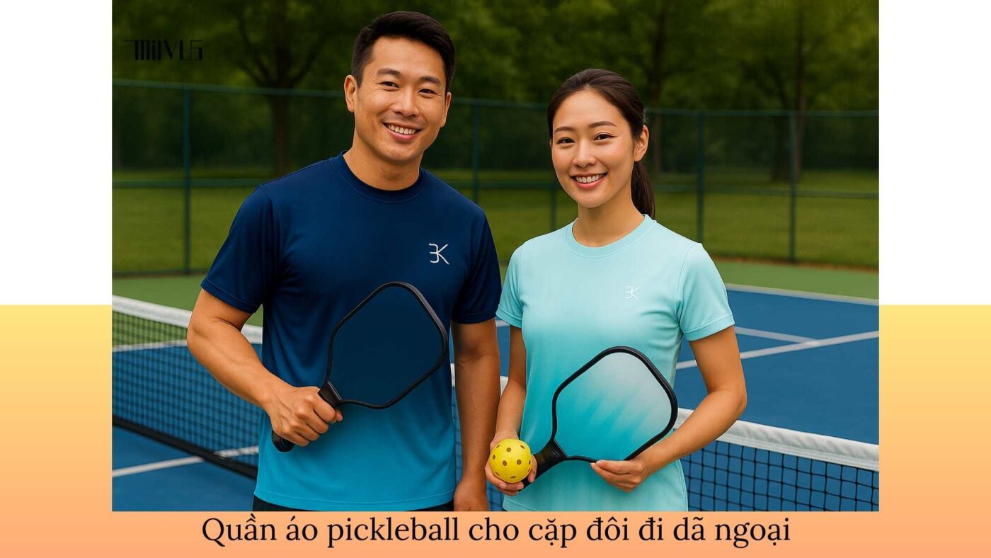Quần áo pickleball cho cặp đôi đi dã ngoại