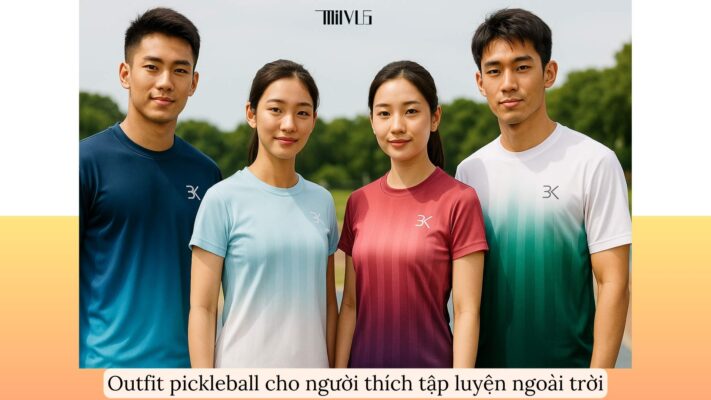 Outfit pickleball cho người thích tập luyện ngoài trời