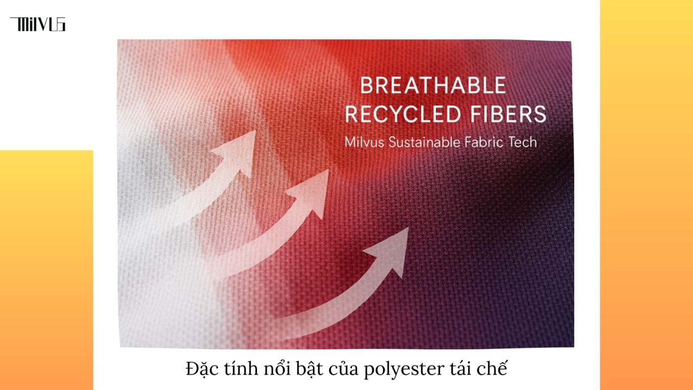 Quần áo pickleball vải polyester tái chế