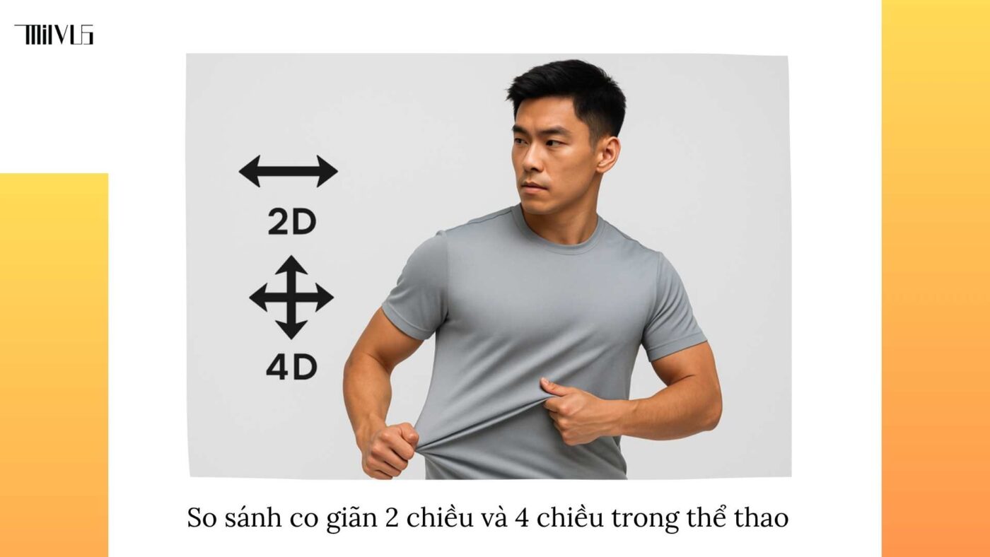 Quần áo pickleball vải co giãn 4 chiều tiện lợi